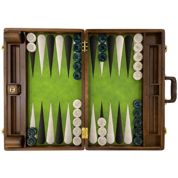 Mete, Tournament Size Backgammon Set, FM Gammon - Backgammon Galaxy Backgammon Set