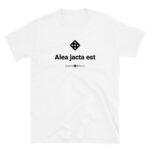 Alea Jacta Est Unisex T-Shirt - Backgammon Galaxy S / White T-shirt
