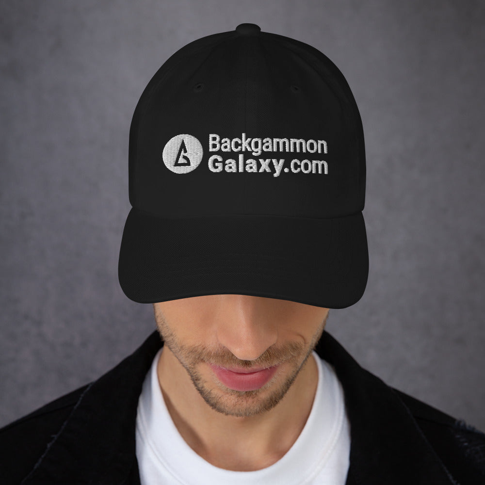 Backgammon Cap - Backgammon Galaxy Black Hat Backgammon Cap - Backgammon Galaxy Black Hat