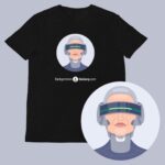 Original Avatar Unisex T-shirt "Six" - Backgammon Galaxy T-shirt
