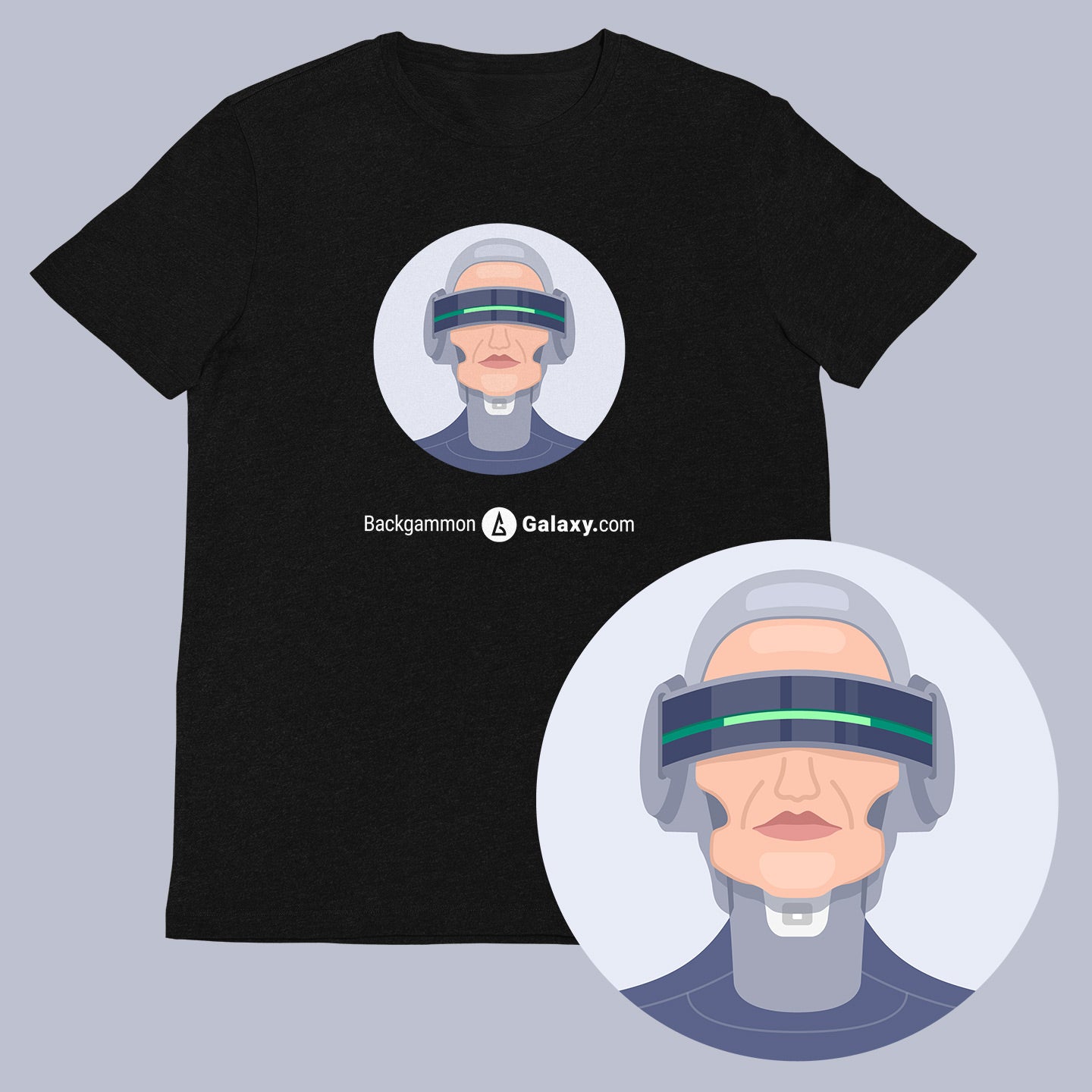 Original Avatar Unisex T-shirt "Six" - Backgammon Galaxy T-shirt Original Avatar Unisex T-shirt "Six" - Backgammon Galaxy T-shirt