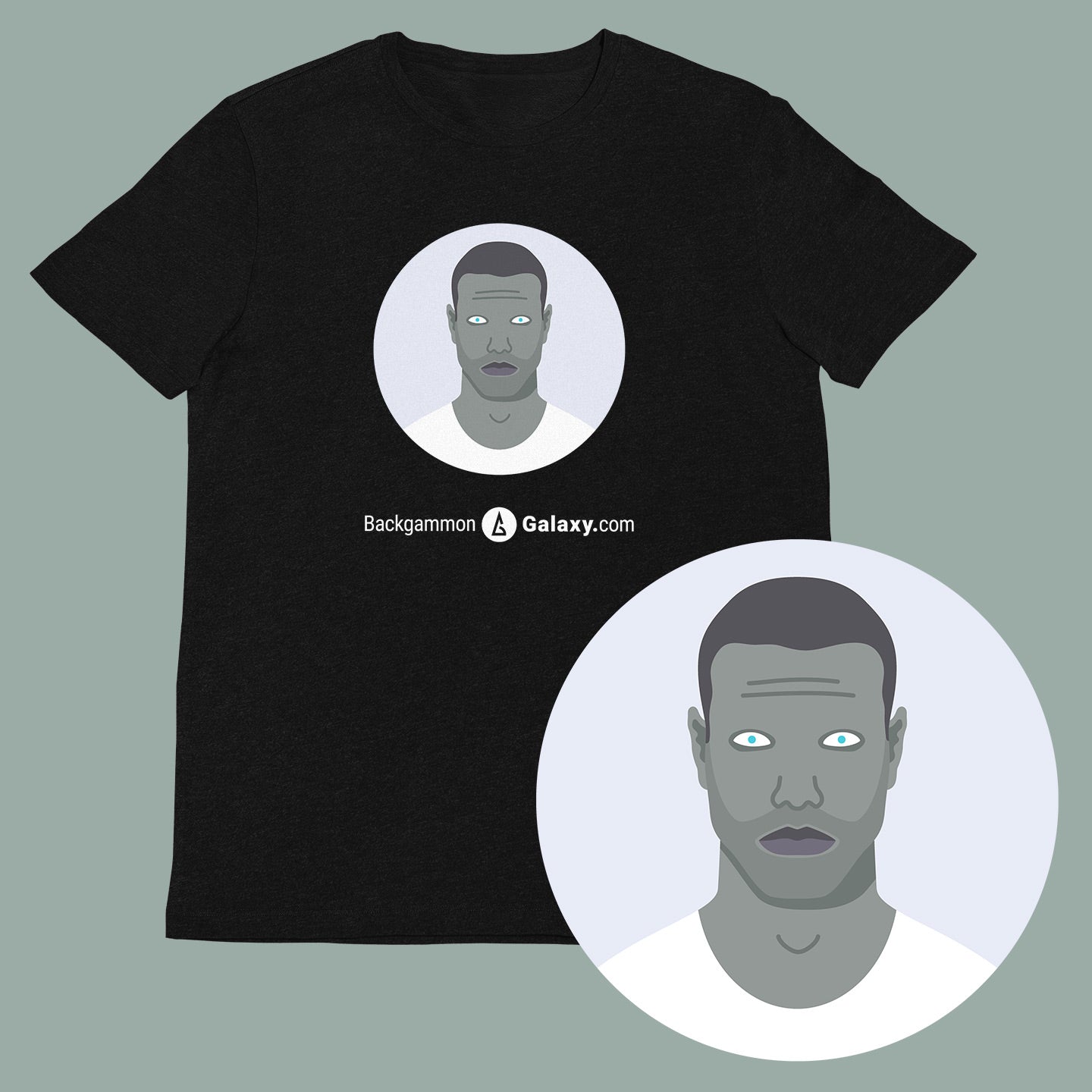 Original Avatar Unisex T-shirt "Twentythree" - Backgammon Galaxy T-shirt Original Avatar Unisex T-shirt "Twentythree" - Backgammon Galaxy T-shirt