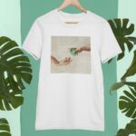 The Cubing of Adam backgammon T-shirt - Backgammon Galaxy White / S T-shirt