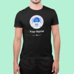Original Avatar Unisex T-shirt "One" (Custom Name) - Backgammon Galaxy T-shirt