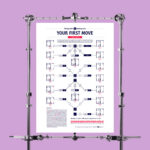 Your First Move Backgammon Poster - Backgammon Galaxy Poster